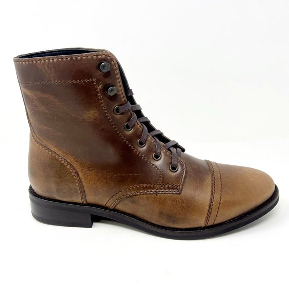 Thursday Boot Co Shoes - Thursday Boot Co Womens Natural Captain Handcrafted Leather Boots